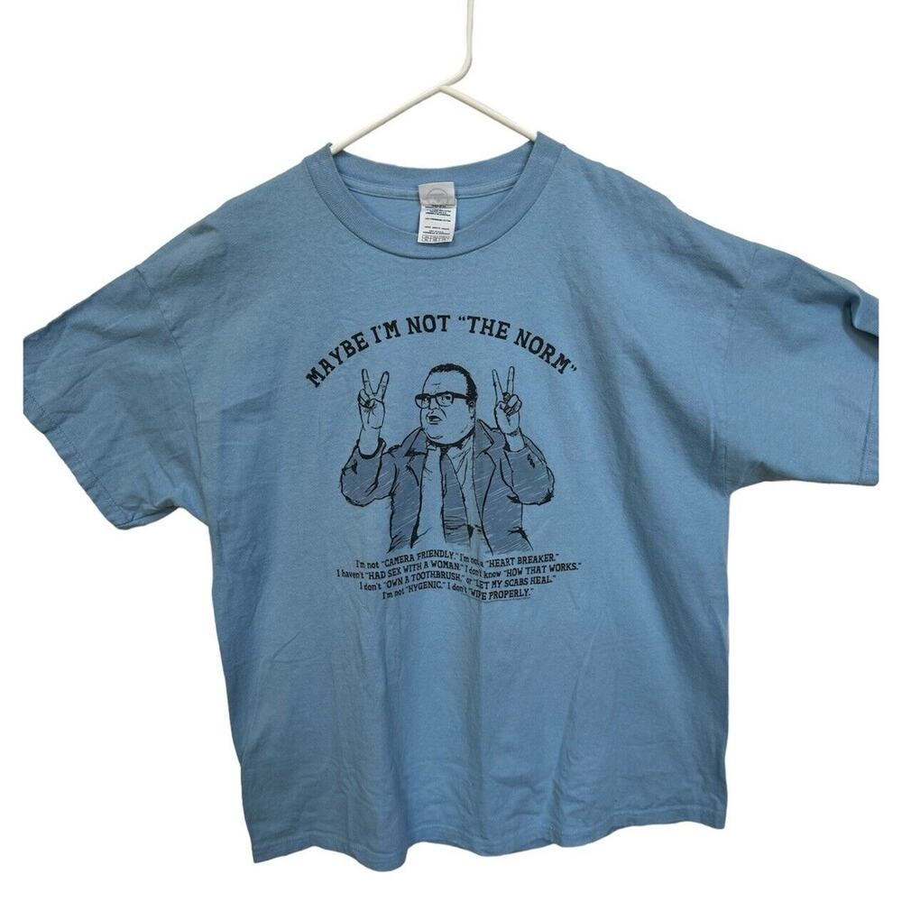 Chris Farley XL Saturday Night Live Maybe I’m Not The Norm Shirt Real SNL Tee